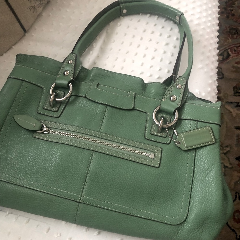 Coach Penelope Pebbled leather Satchel